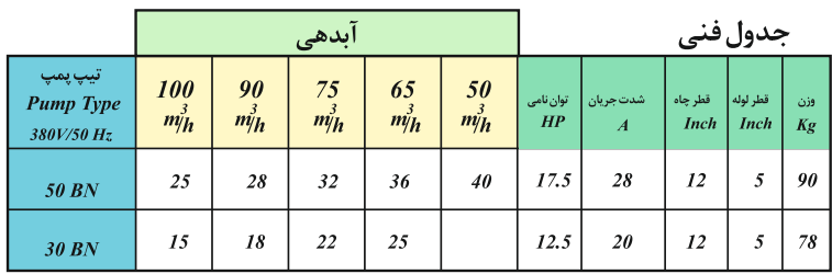 پمپ کفکش 5 اینچ